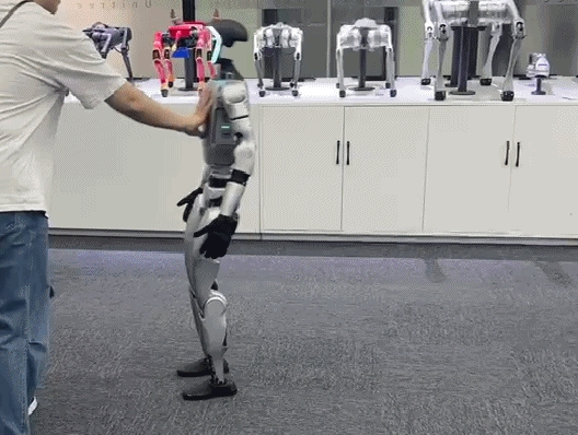 “狗啃的” 楼梯 网上酷炫的宇树 现实里是这个样的