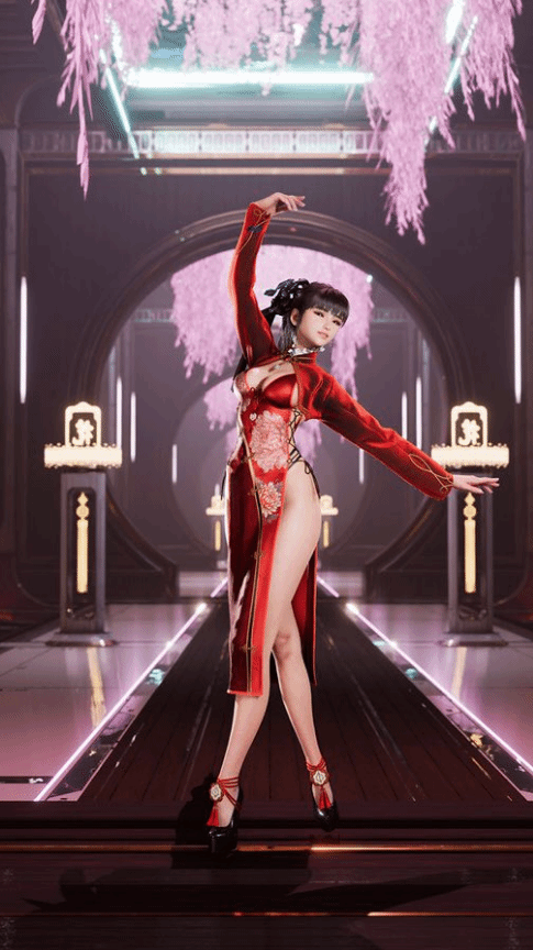 《剑星》超美新服装免费拿！红色开衩长裙火辣抢眼