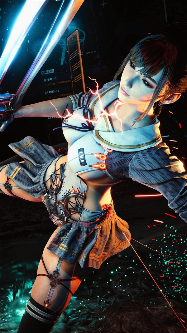 《剑星》游戏摄影分享：解锁伊芙的万种风情