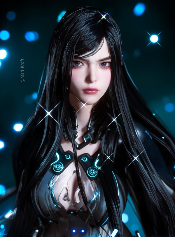 《剑星》游戏摄影分享：解锁伊芙的万种风情