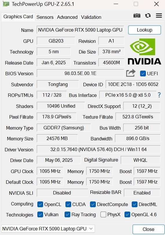 笔记本RTX 5090/5080/5070Ti谁最坑：实测给你答案