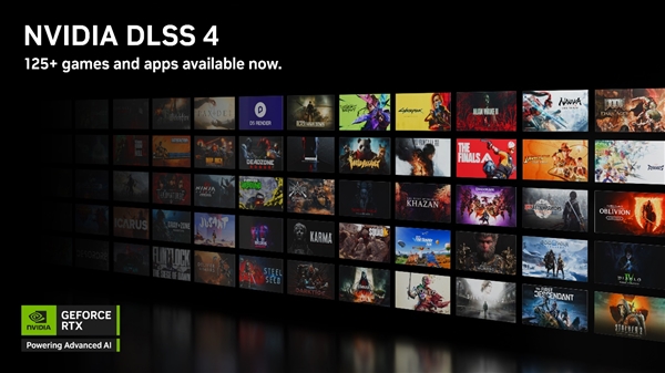 RTX 5060显卡、笔记本登场！DLSS 4游戏应用已达125款 轻松破百帧