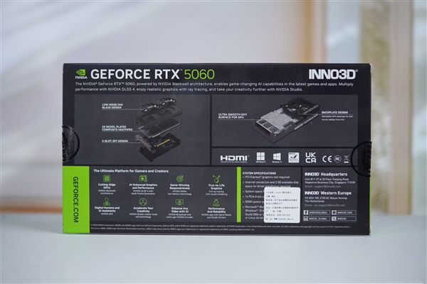 小巧双槽设计 映众RTX 5060曜夜显卡图赏