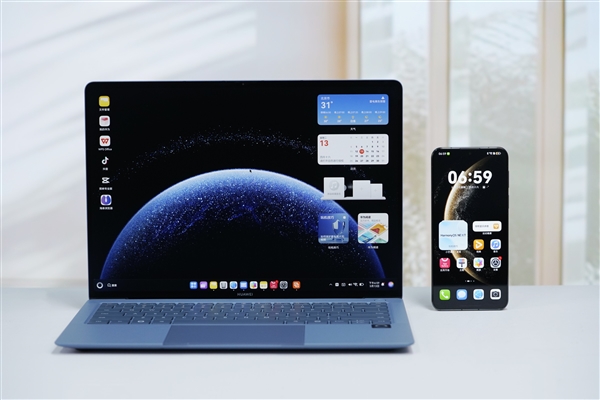 970克极致轻巧！华为MateBook Pro首款鸿蒙PC图赏