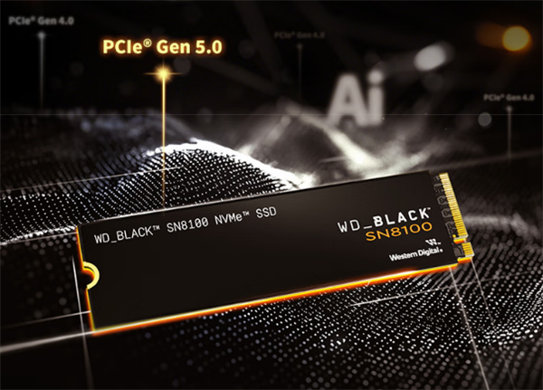 闪迪WD_Black SN8100 SSD首发1029元起：读取高达14.9GB/s