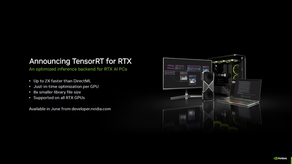 支持所有RTX显卡！NVIDIA TensorRT带来性能翻倍提升