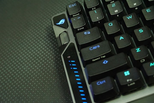 华硕ROG Falcata分体式键盘发布！无线+磁轴、左右可分离