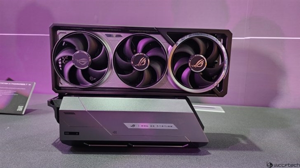 华硕推出雷电5显卡坞ROG XG Station 3：性能达直插主板80%以上！