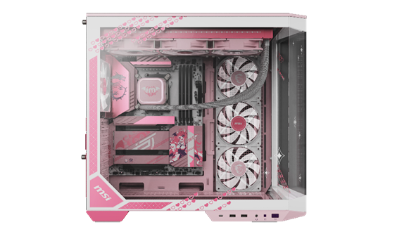 微星携手IRONMOUSE推出独家联名系列：粉色装备亮眼