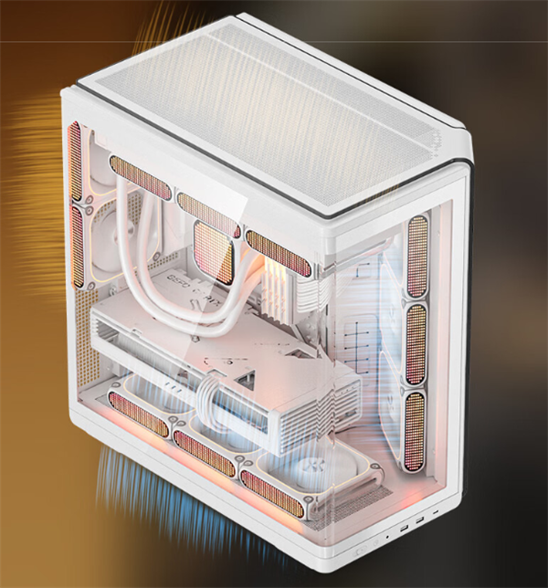 爱国者星璨辰机箱上市：左右分仓海景房首发599元
