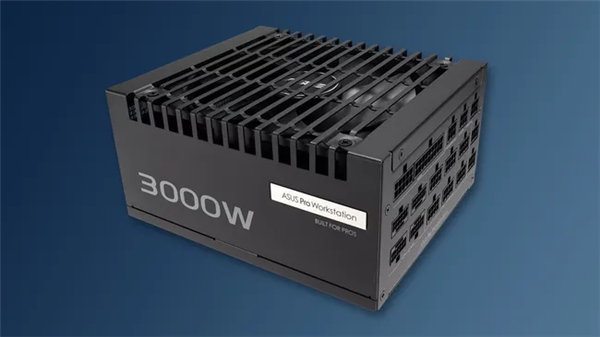 华硕发布顶级3000瓦电源：4块RTX 5090也能轻松喂饱！