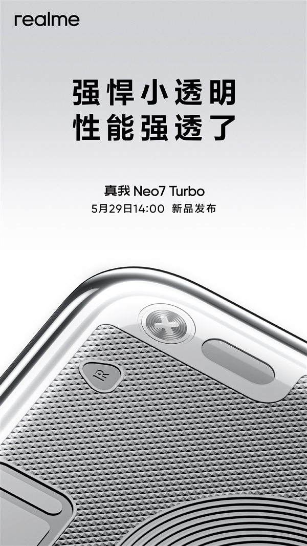2.5K档内最强性能！真我Neo7 Turbo首批搭载天玑9400e