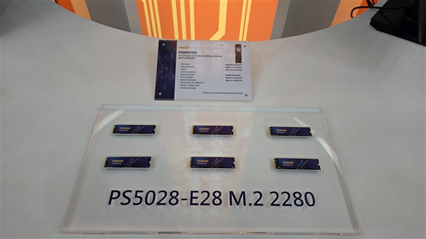 群联E28 PCIe 5.0 SSD主控狂飙14.9GB/s！功耗却只有5W