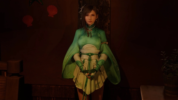 蒂法穿上仙侠装：《FF7重生》新MOD变装仙剑月清疏