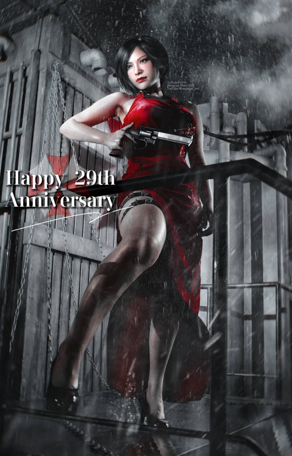 《生化危机4》艾达王COS美图：身材太还原