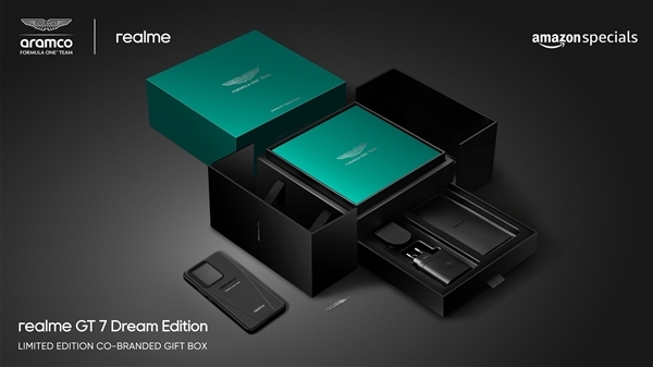 真我GT7阿斯顿马丁F1限量版国行官宣：明天发布