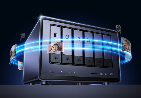 3599元起 绿联NAS六盘位DXP6800发布：最高支持196TB