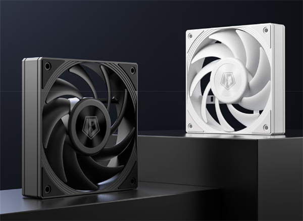 酷凛推出DF-125系列风扇：三相六极电机 黑白双色首发45元