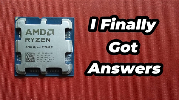 华擎主板频频烧毁锐龙9000X3D：官方终于找到根源了！