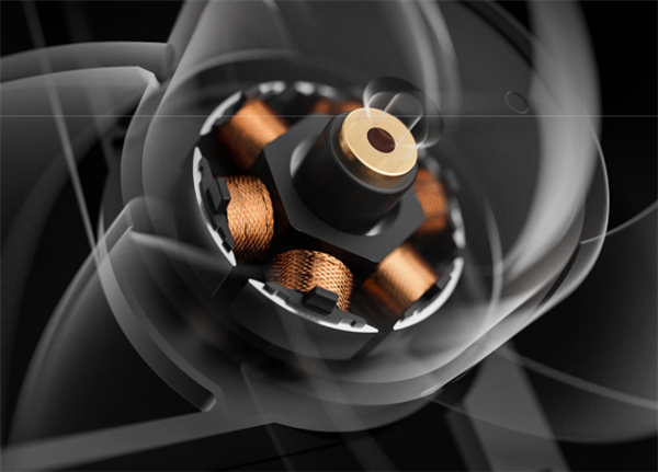 酷凛推出DF-125系列风扇：三相六极电机 黑白双色首发45元