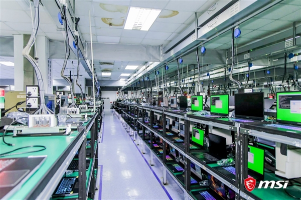 微星笔记本昆山工厂行：27.2万平米最大！自动化程度令人惊叹