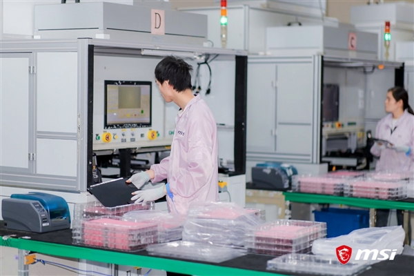 微星笔记本昆山工厂行：27.2万平米最大！自动化程度令人惊叹