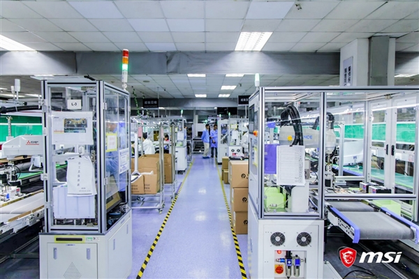 微星笔记本昆山工厂行：27.2万平米最大！自动化程度令人惊叹