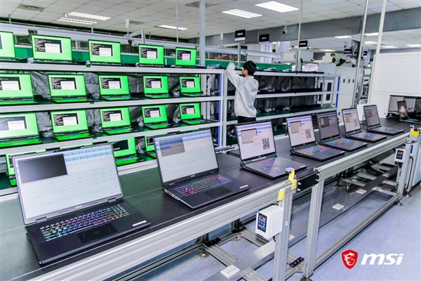 微星笔记本昆山工厂行：27.2万平米最大！自动化程度令人惊叹