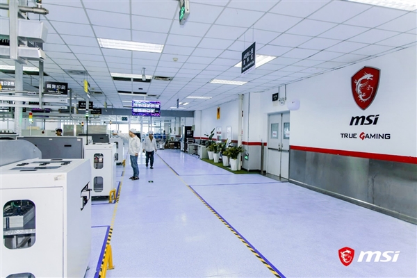 微星笔记本昆山工厂行：27.2万平米最大！自动化程度令人惊叹