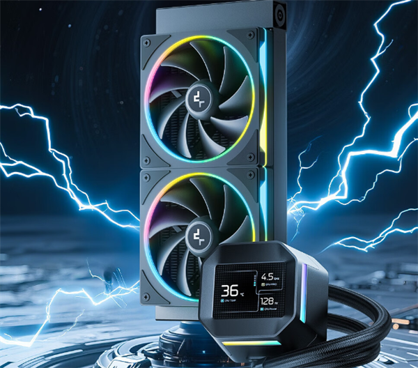 429元起 九州风神推出冰域系列水冷上市：专属ARGB星环风扇