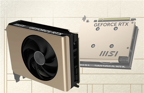 微星RTX 5060最小卡诞生！单风扇、长仅145mm
