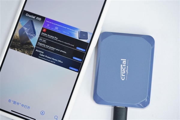 3米摔不坏！英睿达X10 Portable SSD图赏