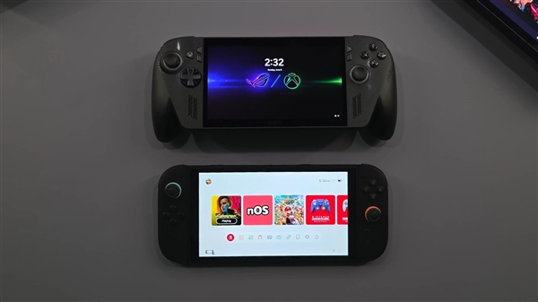 ROG Xbox对比Switch 2：定位差异显著 各有侧重