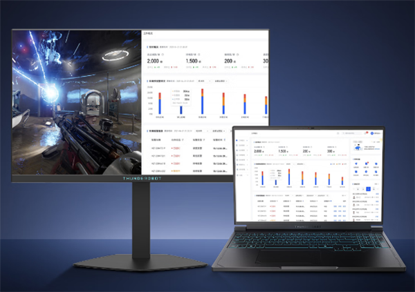 性能小钢炮！雷神推出新款24寸显示器：2K 240Hz仅899元