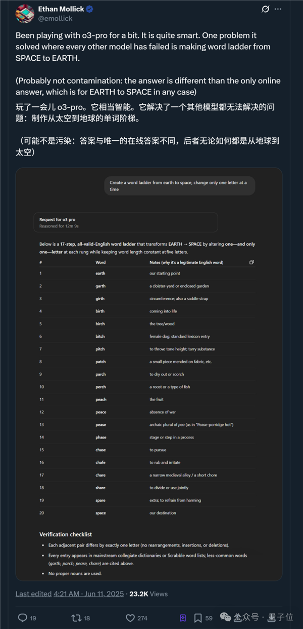 o3-pro正式推出！说声“嗨”就花了80美元 思考1+1用时16分钟