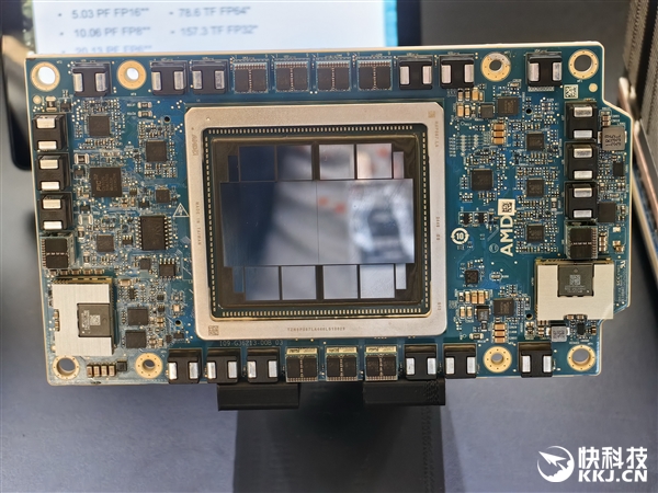 AMD MI350系列AI服务器真机展示：八卡2.3TB内存、每秒16亿亿次算力