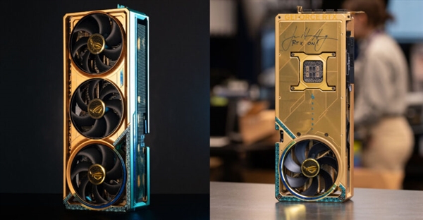 全球独此一份！黄仁勋签名RTX 5090黄金版拍出17万元天价