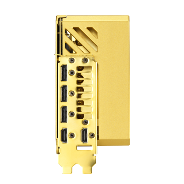 用了6.5克真黄金！华硕推出ROG RTX 5080 Dhahab显卡：外观同样奢华