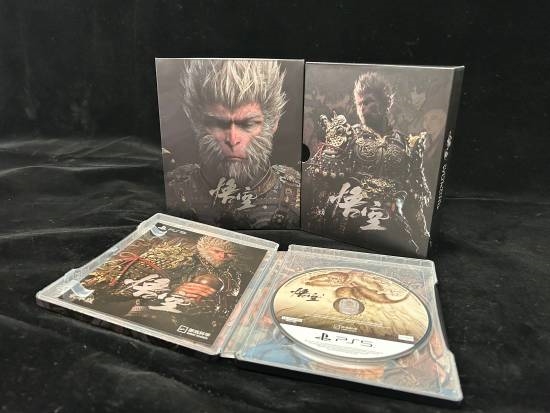 《黑神话：悟空》国行实体版开箱！铁盒徽章超精致