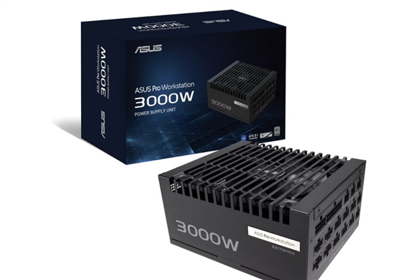 华硕发布Pro WS Platinum系列电源：最高额定功率3000W