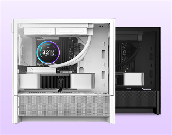NZXT推出新款H3 Flow机箱：M-ATX中塔 黑白同价429元