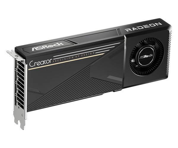 华擎又给AMD显卡装上了16针接口：这次是Radeon AI PRO R9700专业显卡