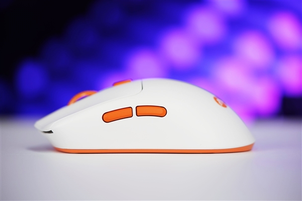 第一款自主可控高性能国产星闪鼠标！攀升炎橙星闪鼠标图赏