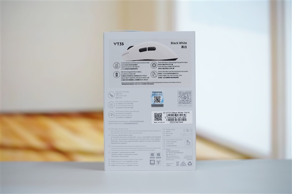 原生级双8K回报率！雷柏VT3S鼠标图赏