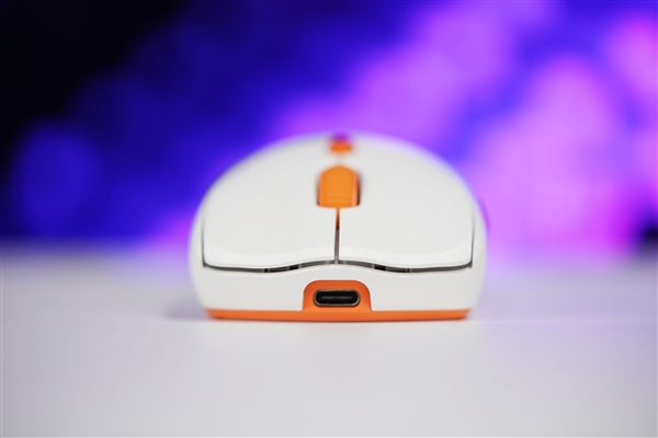 第一款自主可控高性能国产星闪鼠标！攀升炎橙星闪鼠标图赏