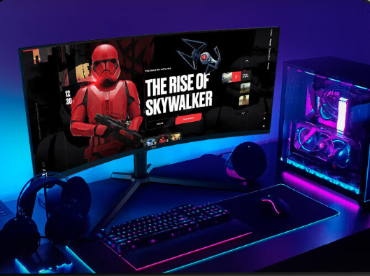 AOC新款34寸带鱼屏上市：250Hz超宽曲面VA屏首发1799元