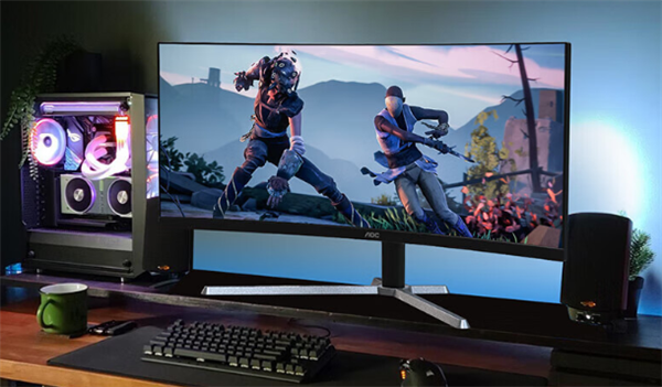 AOC新款34寸带鱼屏上市：250Hz超宽曲面VA屏首发1799元