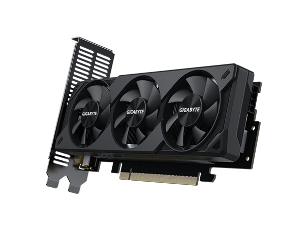 技嘉推出半高刀卡RTX 5050：居然用上了三风扇！