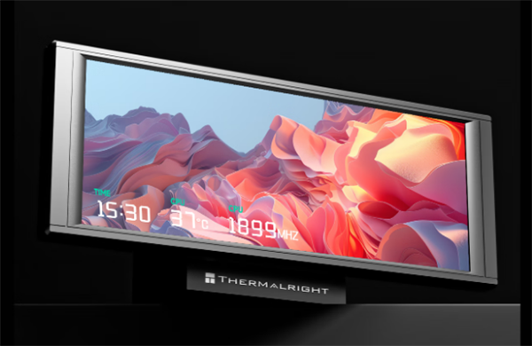 899元 利民新款ARGB水冷上市：配6.86英寸磁吸液晶屏