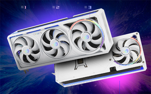 华硕ROG ASTRAL夜神RTX 5080 WHITE显卡上市：四风扇设计 首发16999元